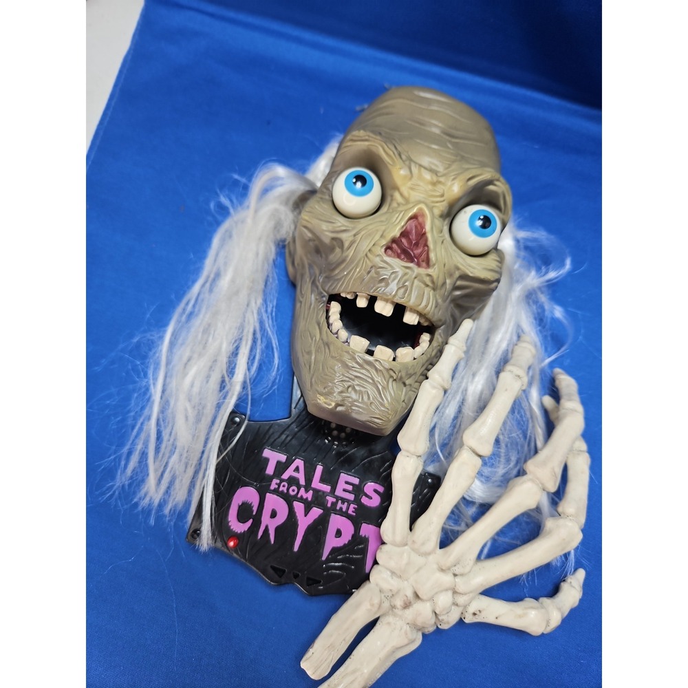Tales From The Crypt CHATTERFACE CRYPT KEEPER Animated Plaque Halloween Vintage